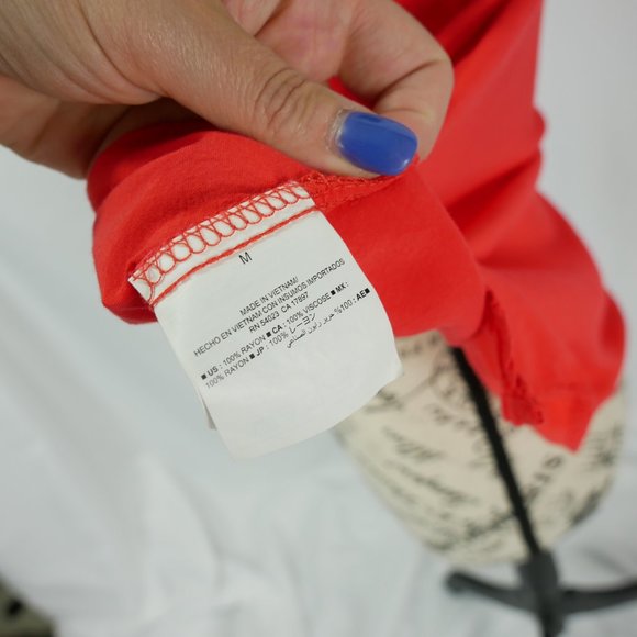 {Old Navy} Orange Tank Going Out Top - Picture 5 of 6